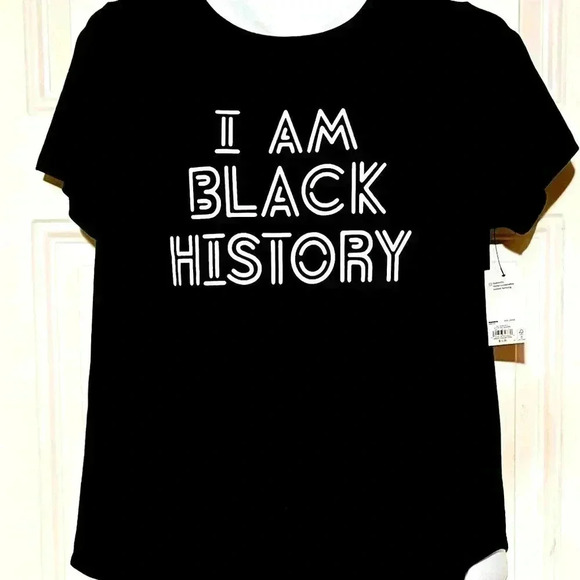 Sonoma Tops - Black History T-Shirt Size Large